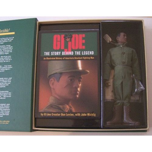  G. I. Joe GI Joe Masterpiece Edition The Ultimate Collectible - Action Soldier with Deluxe Book and Original Reproduction 1964 GI Joe With Black Hair