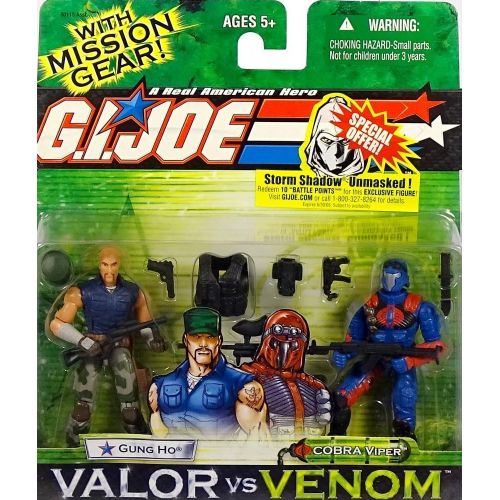 해즈브로 G. I. JOE Hasbro Valor Vs. Venom 3 3/4 Scale 2Pack Gung Ho & Cobra Viper