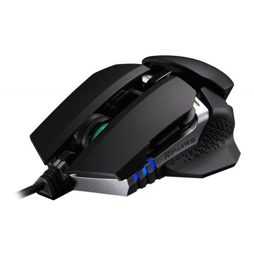  G.Skill G.SKILL RIPJAWS MX780 Cutting Edge Ambidextrous RGB 8200 DPI Laser Gaming Mouse with Adjustable Grips, Height, and Weights