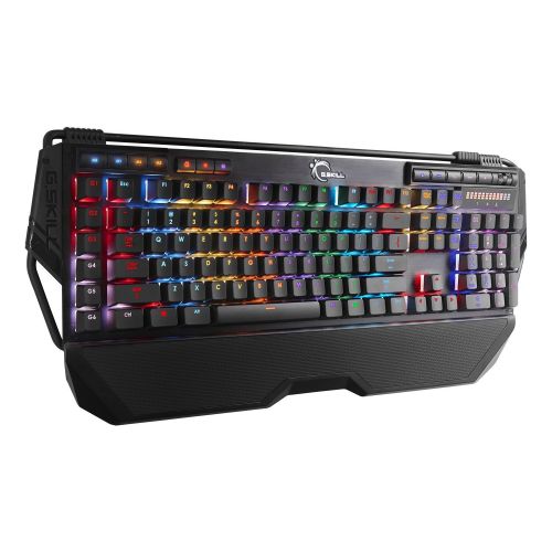  G.Skill G.SKILL RIPJAWS KM780 RGB On-The-Fly Macro Mechanical Gaming Keyboard, Cherry MX Brown