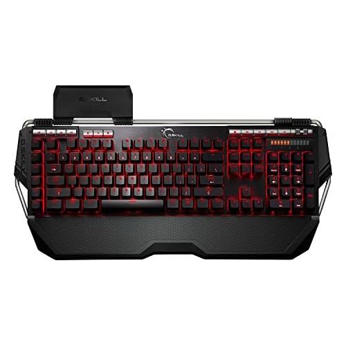  G.SKILL RIPJAWS KM780 MX On-the-Fly Macro Mechanical Gaming Keyboard, Cherry MX Blue