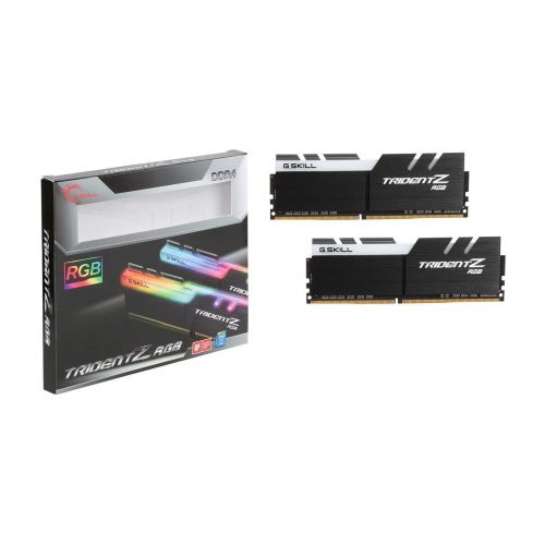  G.Skill G.SKILL 16GB (2 x 8GB) TridentZ RGB Series DDR4 PC4-23400 2933MHz Desktop Memory Model F4-2933C16D-16GTZRX