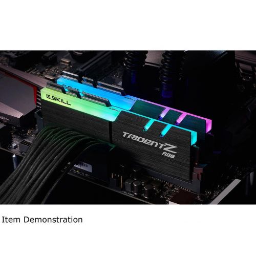  G.Skill G.SKILL 16GB (2 x 8GB) TridentZ RGB Series DDR4 PC4-23400 2933MHz Desktop Memory Model F4-2933C16D-16GTZRX