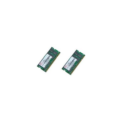  G.Skill G.SKILL 2GB (2 x 1GB) DDR2 800 MHz PC2-6400 Dual Channel Kit 200-Pin Laptop Memory Model: F2-6400CL5D-2GBSA