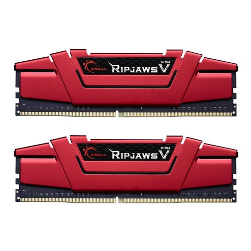  G.Skill 32GB (2 x 16GB) Ripjaws V Series DDR4 PC4-19200 2400MHz Intel Z170 Desktop Memory Model F4-2400C15D-32GVR