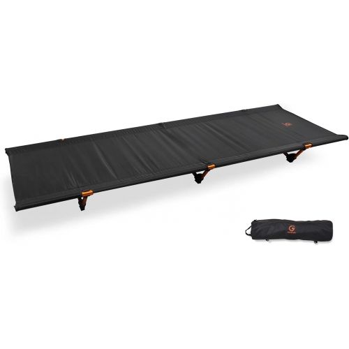  G2 GO2GETHER G2 Foldable 4lbs Camping Cot, Durable Travel Tent Cot, Ultralight for Backpacking, Summer Hiking, Mountaineering, Max Loading Capacity 264lb, Easy to use for Woman & Man, Comes wit