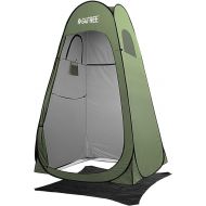 G4Free Pop Up Privacy Shower Tent Portable Outdoor Changing Room Camping Toilet Sun Shelter with Carry Bag(Green)