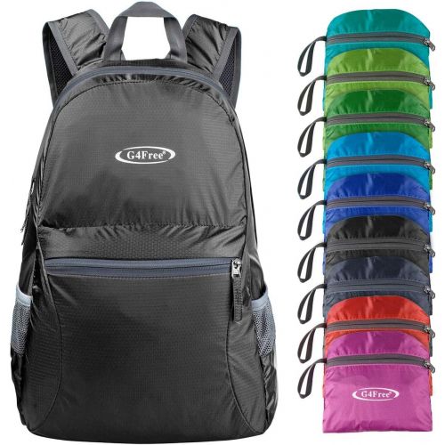  G4Free Ultra Lightweight Packable Backpack Travel Hiking Daypack Handy Foldable Water Resistant Camping Outdoor Backpack