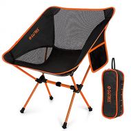 G4Free Portable Camping Chair, Ultralight Folding Compact Backpacking Chairs Heavy Duty 240lbs for Outdoor, Camp, Travel, Beach, Picnic, Festival, Hiking