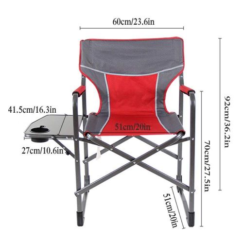  G4Free SPTAIR Folding Camping Chair Lightweight Portable Festival Fishing Outdoor Travel Seat with Cup Holder（Supports up to 330lbs）