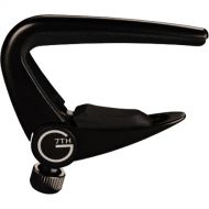 G7th Newport Flip Lever Capo for 6-String Guitar (Black)