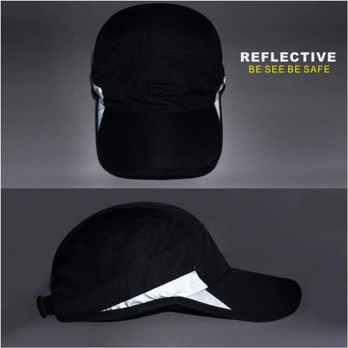  GADIEMKENSD Quick Dry Sports Hat Lightweight Breathable Unstructured Soft Run Cap Unisex