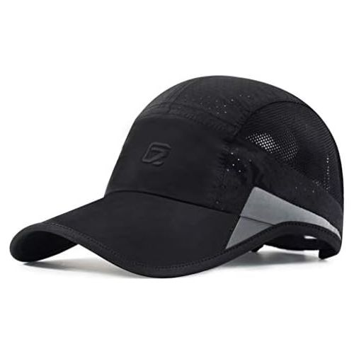  GADIEMKENSD Quick Dry Sports Hat Lightweight Breathable Unstructured Soft Run Cap Unisex