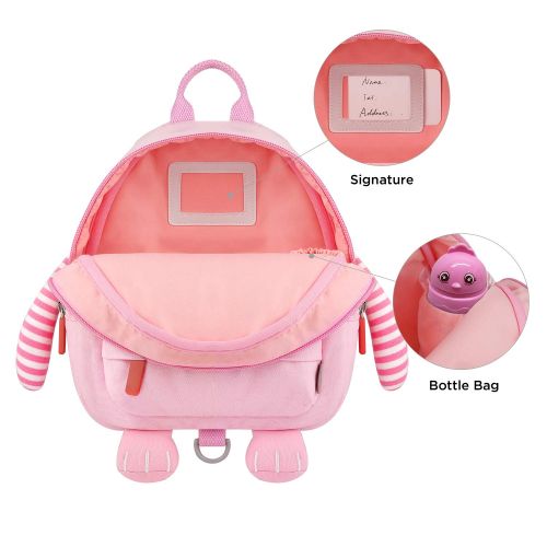  GAGAKU Mini Backpack Small Cartoon Backpack for Kids Toddler - Pink