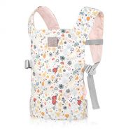 GAGAKU Doll Carrier Front and Back Soft Cotton for Baby Over 18 Months, Rose Garden Series