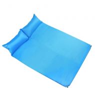 GAIXIA Sleeping Mat Outdoor Tent Sleeping Mat Moisture Pad Automatic Inflatable Cushion Widening Thickening Camping Camping Sleeping Bag (Color : Blue)