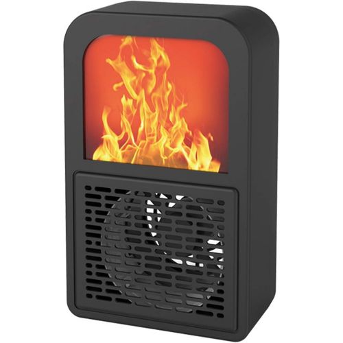  GAIXIA with 3D Flame Effect, Office Dormitory Fireplace Heater, Home Desktop Mini Heater Fireplace