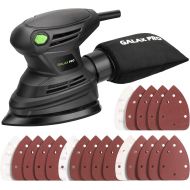 GALAX PRO Detail Sander,1.7A 15000 OPM Compact Electirc Sander with 20Pcs Sandpapers and Dust Bag,Soft Grip Handle in Home Decoration and DIY Working