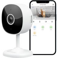 WiFi Camera 2K, Galayou Indoor Home Security Cameras for Baby/Elder/Dog/Pet Camera with Phone app,24/7 SD Card Storage,Works with Alexa & Google Home G7