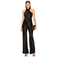 GALVAN Asymmetric Sash Jumpsuit