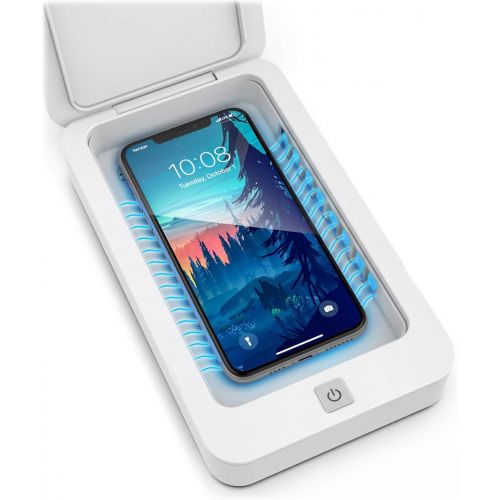  Galvanox UV Phone Sanitizer, Portable UV-C Light Sterilizer UV Sanitizer Box Sterilizer UV Cleaner for Cell Phones, Keys, Gloves, Wallets and More