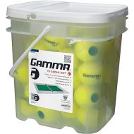 GAMMA Beginner Child or Adult Training (Transition) Practice Tennis Balls: Orange 60 or Green 78 Dot (25%-50% Slower Ball Speed) - 12, 36, 48, 60 Pack Sizes