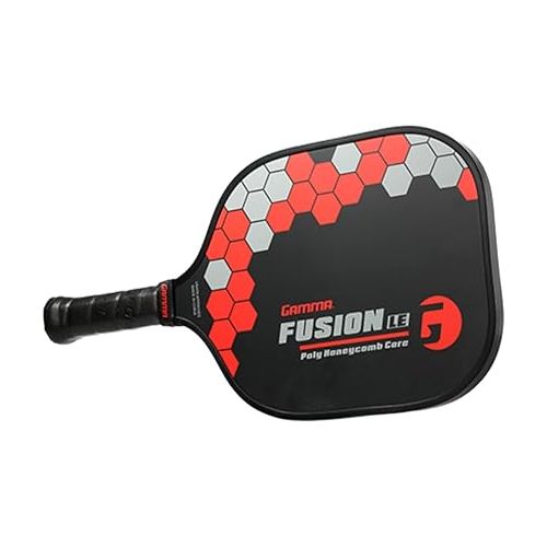  GAMMA Pickleball Paddles, Fusion Series, USAPA Approved, Graphite Pickleball Paddle, Composite Power, Honeycomb Grip, Indoor & Outdoor Racket, Beginners and Seasoned Players