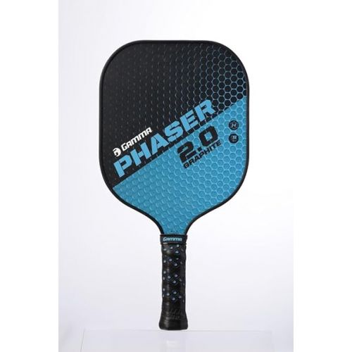  GAMMA Sports 2.0 Pickleball Paddle, Graphite, Composite Power, Men and Women, Indoor and Outdoor Racket