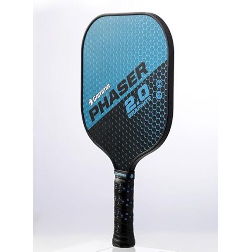  GAMMA Sports 2.0 Pickleball Paddle, Graphite, Composite Power, Men and Women, Indoor and Outdoor Racket