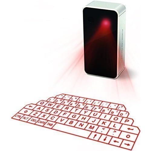  [아마존베스트]GANGXUN Virtual Keyboard, Laser Projection Bluetooth Wireless Keyboard for iPad iPhone 7 Samsung Galaxy S6 S7 Edge