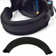 Black Headphone Protector Zipper Headband for Audio Technica ATH MSR7 M20 M30 M40 M40X M50X SX1 Headphone Accessories,Headphones, Earbuds and Accessories