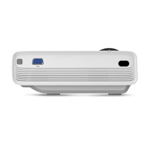  GAO Projector,Digital Portable Mini Projector LCD 1200 LUX School Home Theater Projector
