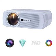 GAO G80 Video Projector, LED Projectors Support 1080P Input Portable Mini Home Cinema LED Projector 800 480 Resolution