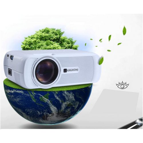  GAO G80 Video Projector, LED Projectors Support 1080P Input Portable Mini Home Cinema LED Projector 800 480 Resolution