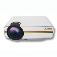 GAO Portable Mini Projector,Projector, YG400 Home Micro LED HD Projector,White