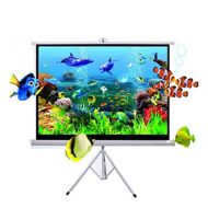 GAO 100 Inches Projector Screen Portable Movies Screen,4:3 Outdoor Portable Screen, high-end Table Screen Portable Outdoor Learning Entertainment Movie Micro Projector Screen
