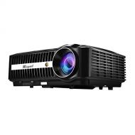 GAO Projector - Projection Size 40-300 Inches, Screen Size 40-300 Inches, Brightness (lumen) 8000-9900, Resolution 1280X800dpi, Wireless With Screen, Keystone Correction, Suitable For