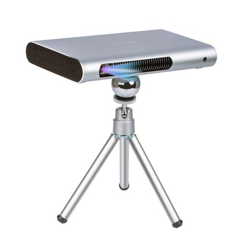  GAO Projector - Projection Distance 2.5m, Projection Size 30-300 Inches, 1000 Lumens, Portable, Mobile Phone with The Same Screen, Suitable for Family, Outdoor and Business Office