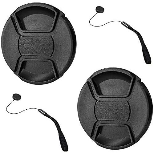  GAOAG 2 Pack 86mm Center Pinch Lens Cap for Nikon Canon Sony DSLR Compatible with Sigma Canon Nikon Sony and Any Lenses with 86mm Filter Thread Replaces Sigma 86mm Filter Thread