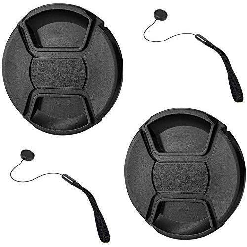  GAOAG 2 Pack 86mm Center Pinch Lens Cap for Nikon Canon Sony DSLR Compatible with Sigma Canon Nikon Sony and Any Lenses with 86mm Filter Thread Replaces Sigma 86mm Filter Thread