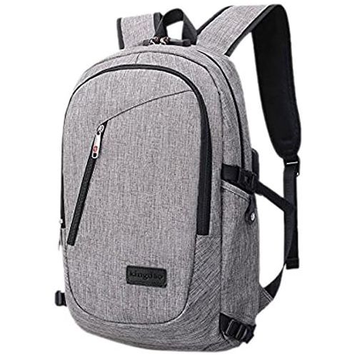  GAOAG A-001 Laptop Backpack with USB Charging Port and Lock Fits Under 15.6 Inch Laptop and Travel Daypack
