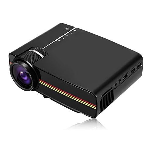  GAOHAILONG Multimedia Portable Mini LED Projector 1000 Lumens Home Theater PC USB HDMI AV VGA SD for Home Cinema Projector