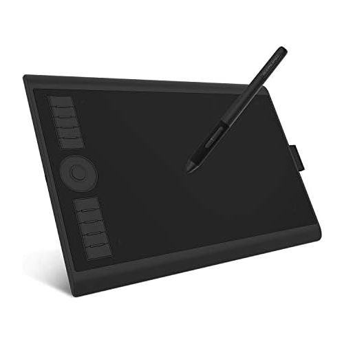  [아마존베스트]GAOMON M10K Version Pen Tablet -10 x 6.25 Inch Graphic Tablet with 8192 Pressure Sensitivity Level Battery-Free Pen