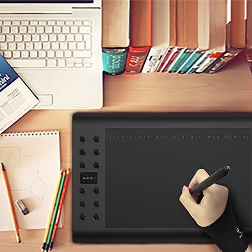  [아마존베스트]GAOMON Two-finger Lycra glove for graphic tablet/light table/pen display - free size