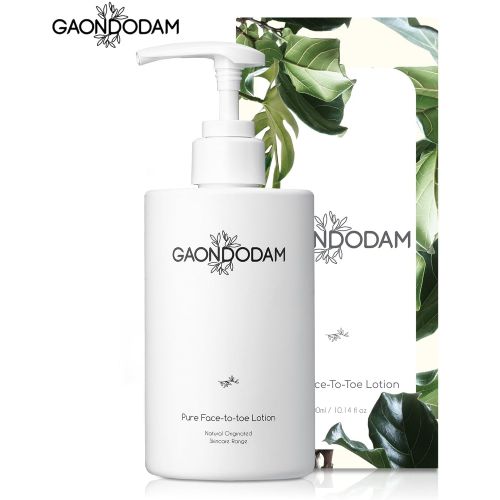  [AMOREPACIFIC] Moisturizing Face to Toe Body Lotion for All Skin Type, Shea Butter Advanced Intensive Moisturizer Body Cream for Face and Body. GAONDODAM (300 ml/10.14 fl.oz)