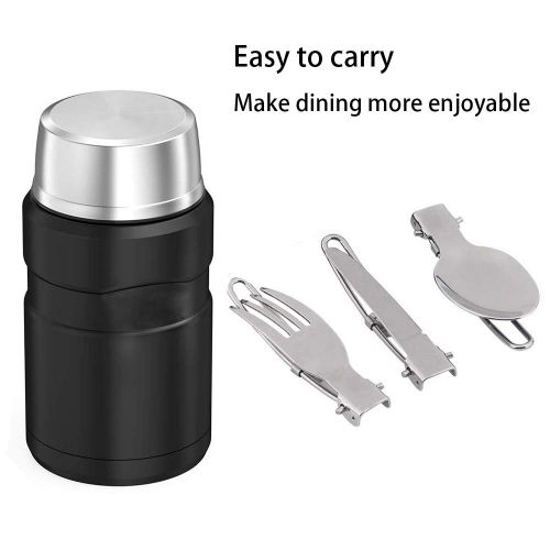  GAOYI 3pcs Cutlery Utensil Set Folding Stainless Steel Knife Fork Spoon Picnic Outdoor Camping Cookware