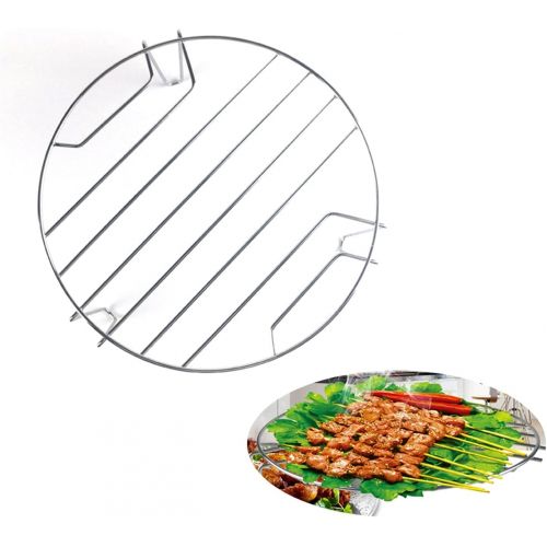  GAOZ Outdoor Wood Stove Stainless Steel Pot Steaming Rack Round Durable Multi Purpose Steam Tray Cookware Stock Cooking Stand Kitchen Accessories