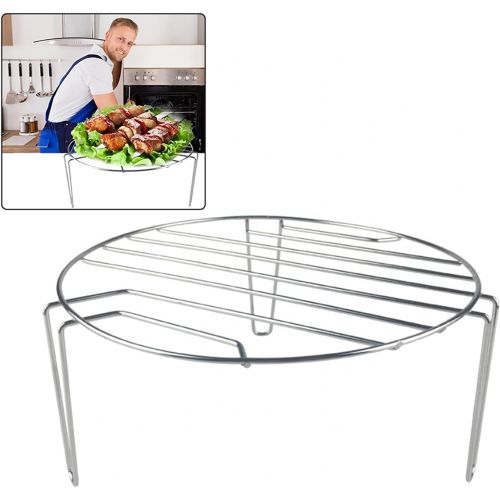  GAOZ Outdoor Wood Stove Stainless Steel Pot Steaming Rack Round Durable Multi Purpose Steam Tray Cookware Stock Cooking Stand Kitchen Accessories