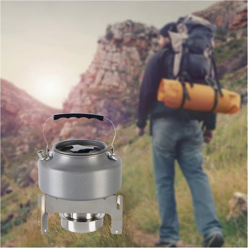  GAOZ Outdoor Wood Stove Stainless Steel Alcohol Furnace Holder Windshield Stove Rack Cooking Burner Stand for Camping