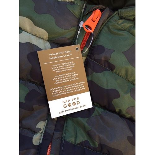  GAP Baby Boys Primaloft Camo Lightweight Snowsuit Bunting